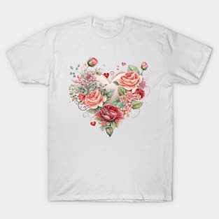 Lovely Valentines Day Heart T-Shirt